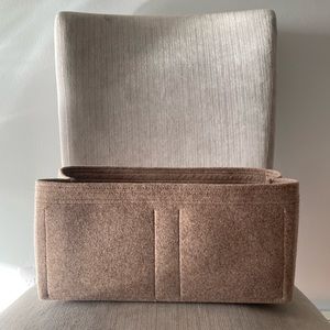 Samorga Hermes Garden Party 36 thick felt bag insert excellent